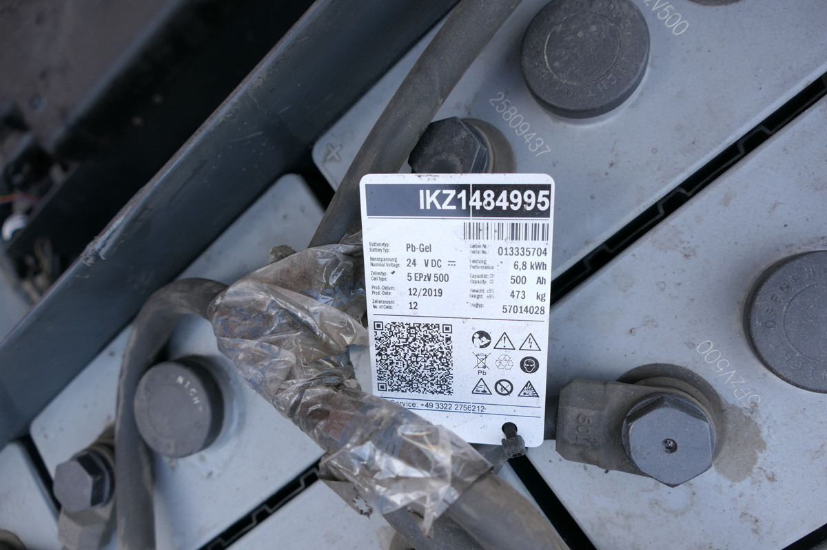 Elektrische trekker LINDE P 60 Z Schlepper Batterie 12/2019: afbeelding 11