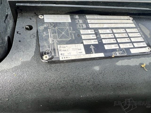 LPG heftruck LINDE H 35 TEV0