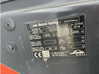 LPG heftruck Linde H30T-02: afbeelding 4