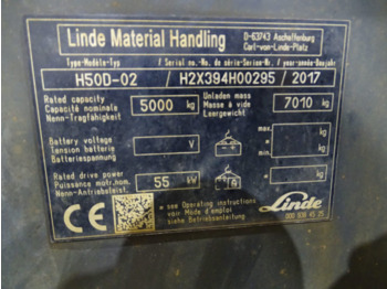 Diesel heftruck Linde H50D-02: afbeelding 5