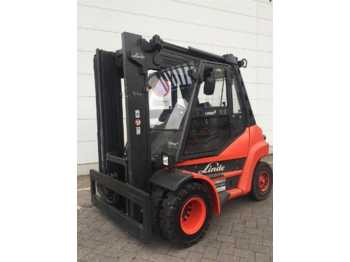 Vierwielige vorkheftruck Linde H60D