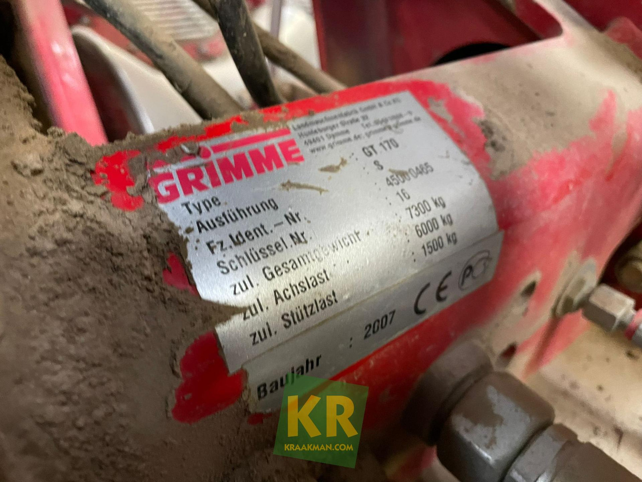 Aardappelrooier Grimme GT 170 RS