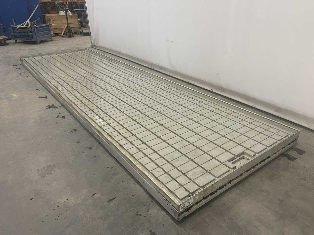 Landbouwmachine Aluminum cultivation table (5,90x1,715 mtr) (80x)
