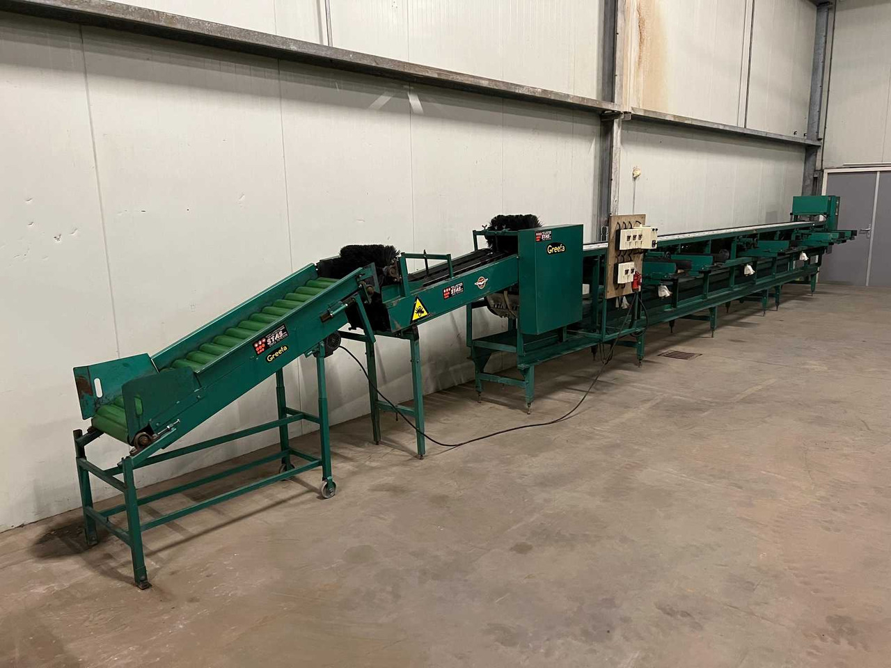 Apparatuur na de oogst Greefa