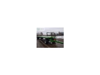 Nieuw Platte landbouwwagen Dinapolis Anhänger für Ballen BDINA RPP-9000/ 20t/ Прицеп дл: afbeelding 1