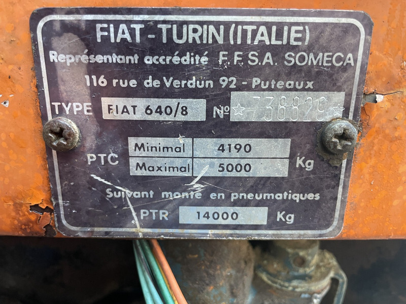 Tractor Fiat 640: afbeelding 11