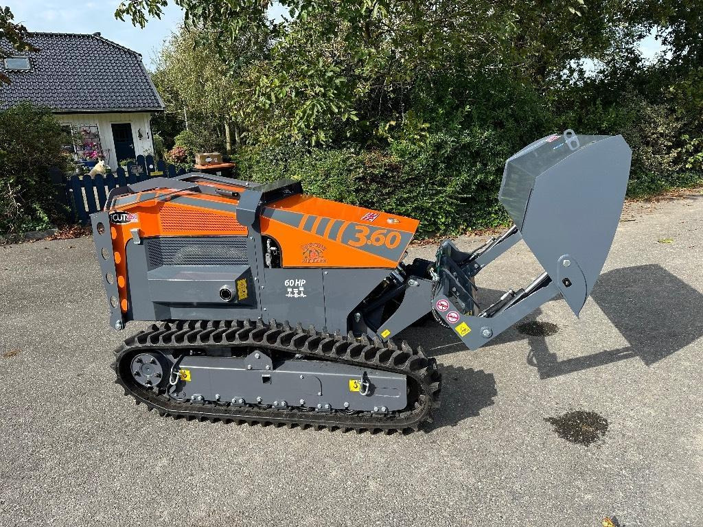 Gazonmaaier Ferri iCut 3.60 talud afstandbestuurbare klepelmaaier