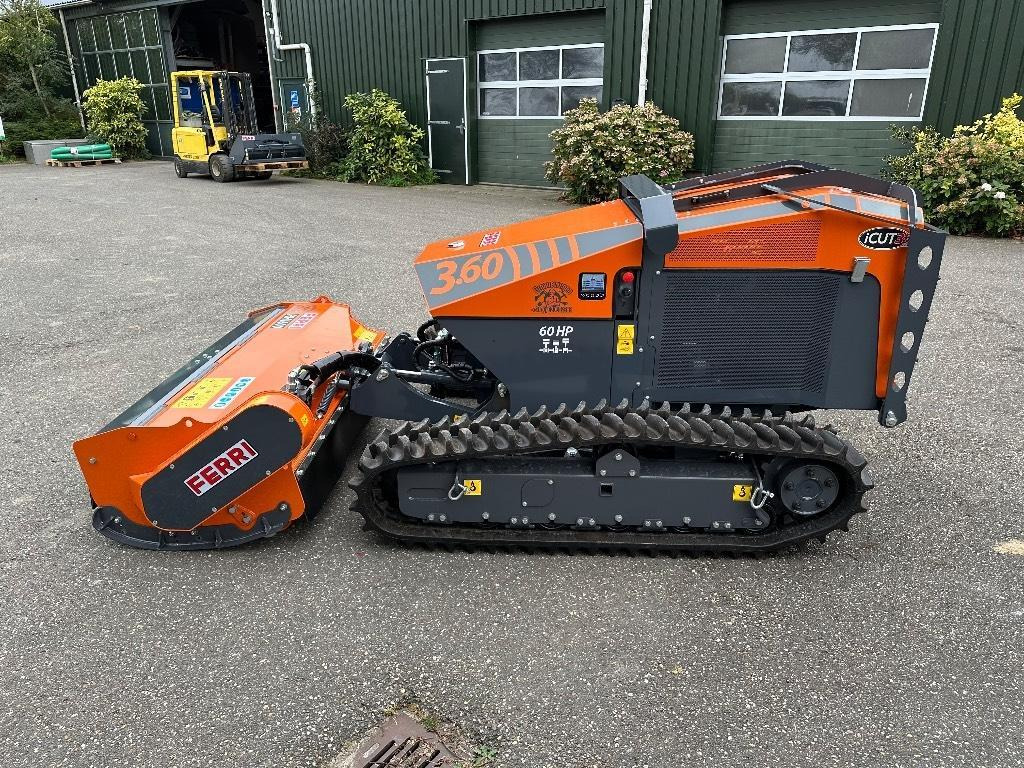 Gazonmaaier Ferri iCut 3.60 talud afstandbestuurbare klepelmaaier