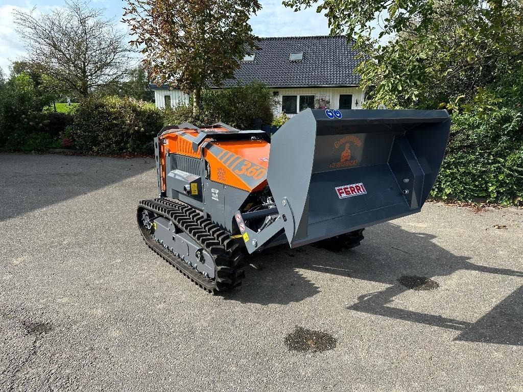 Gazonmaaier Ferri iCut 3.60 talud afstandbestuurbare klepelmaaier