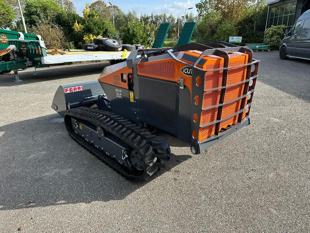 Gazonmaaier Ferri iCut 3.60 talud afstandbestuurbare klepelmaaier