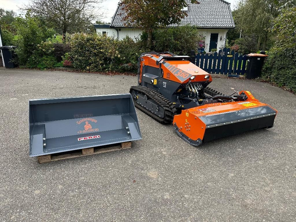 Gazonmaaier Ferri iCut 3.60 talud afstandbestuurbare klepelmaaier