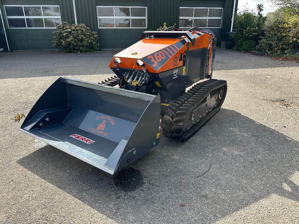 Gazonmaaier Ferri iCut 3.60 talud afstandbestuurbare klepelmaaier