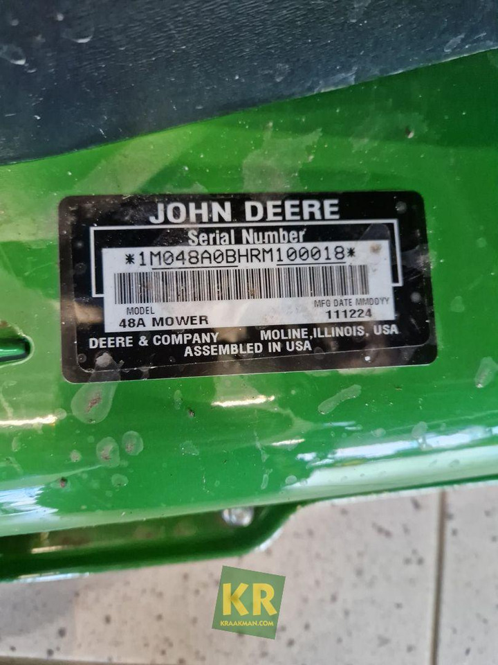 Gazonmaaier X370 John Deere