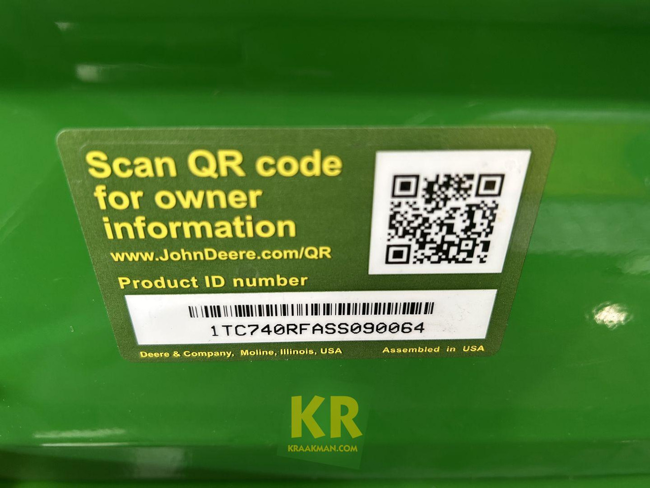 Gazonmaaier Z740R John Deere