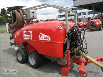Getrokken veldspuit Wanner KH63/1500/140 hyd