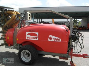 Getrokken veldspuit Wanner N1500