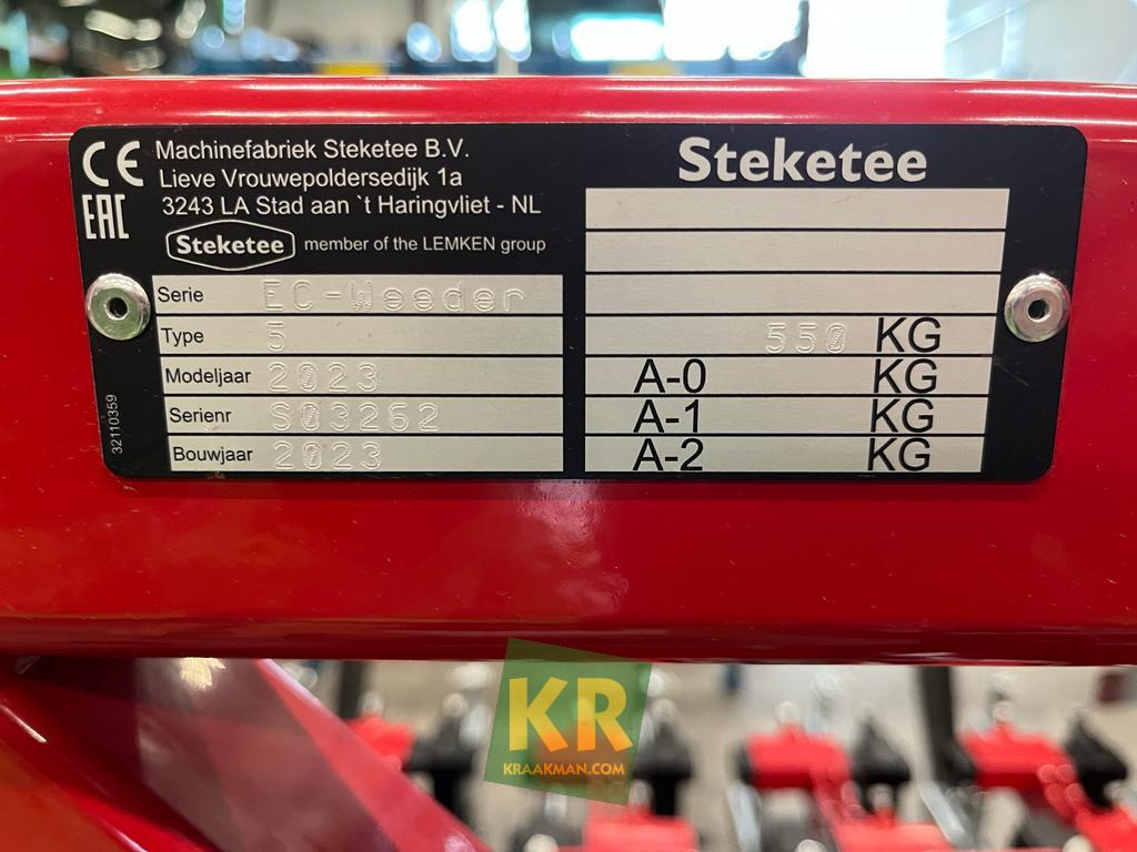 Grondbewerking toebehoor 2250 Steketee