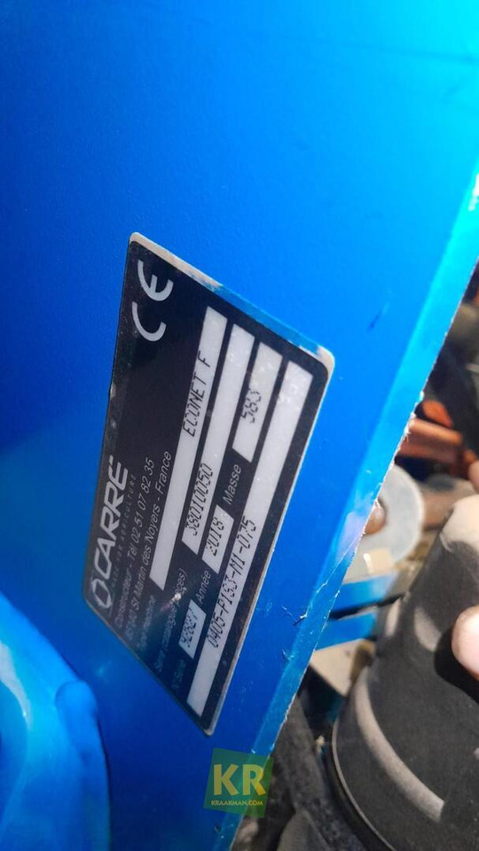 Grondbewerking toebehoor Carré Econet
