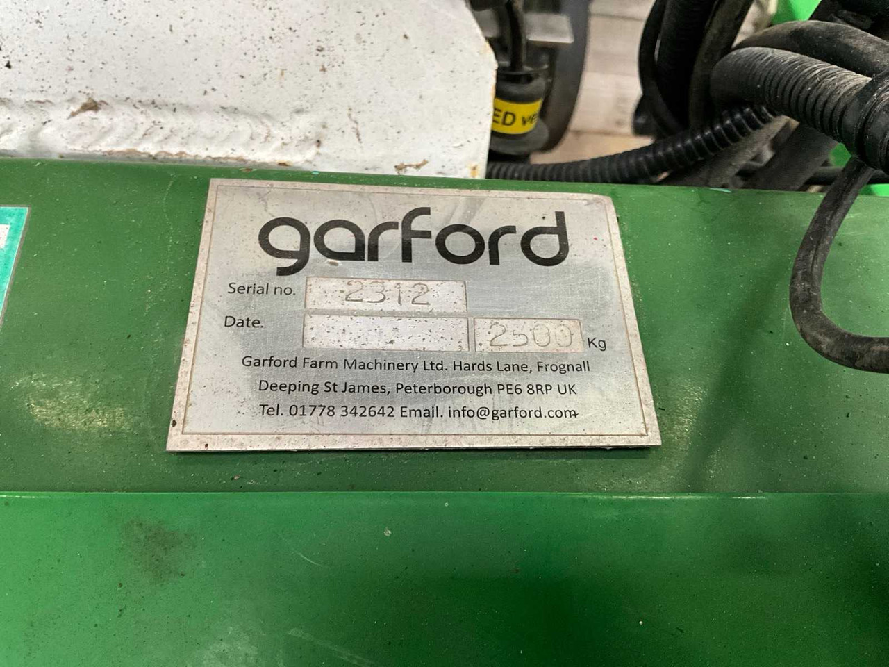 Grondbewerking toebehoor Garfold Inrow 6 rijer