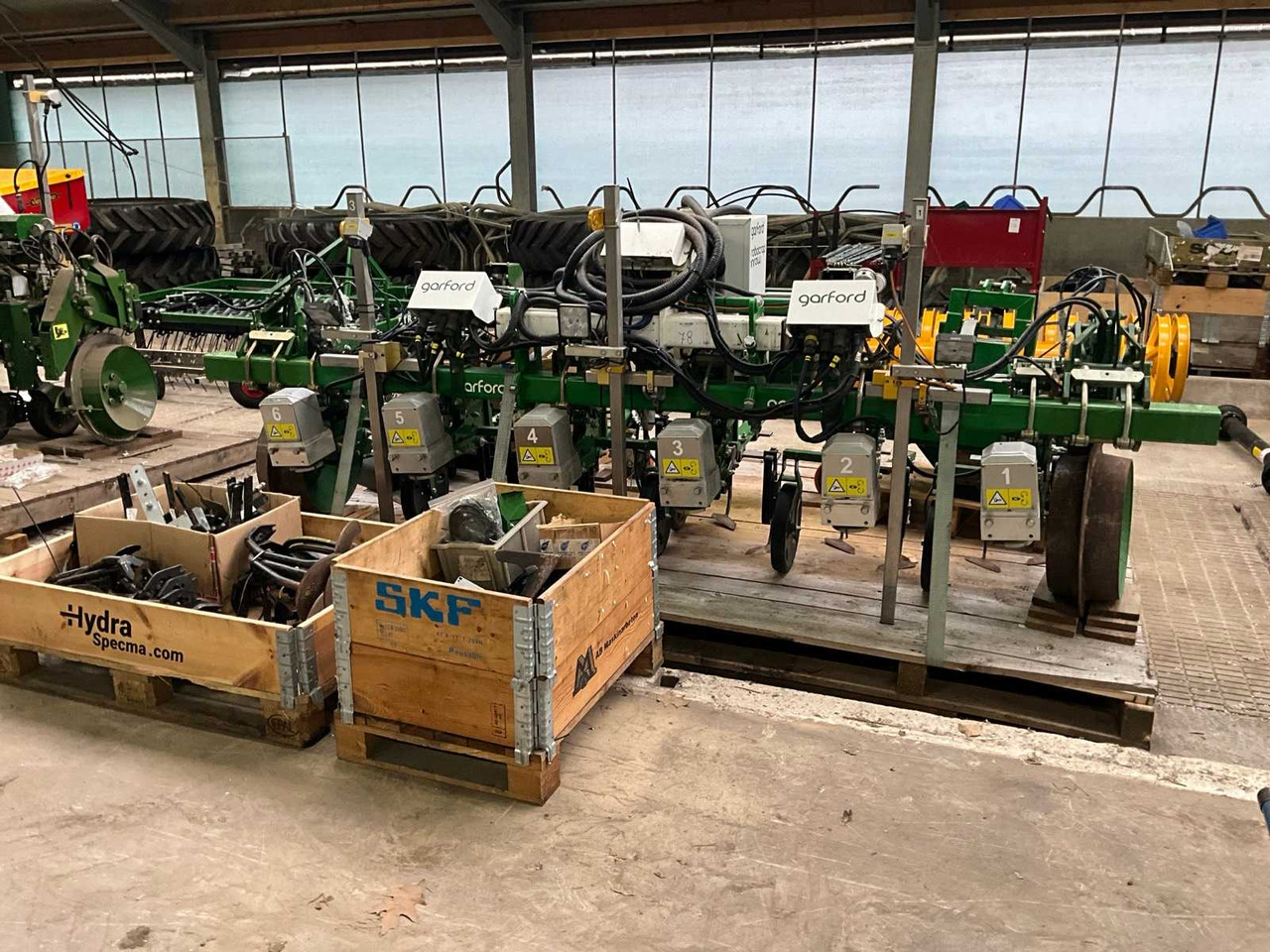 Grondbewerking toebehoor Garfold Inrow 6 rijer