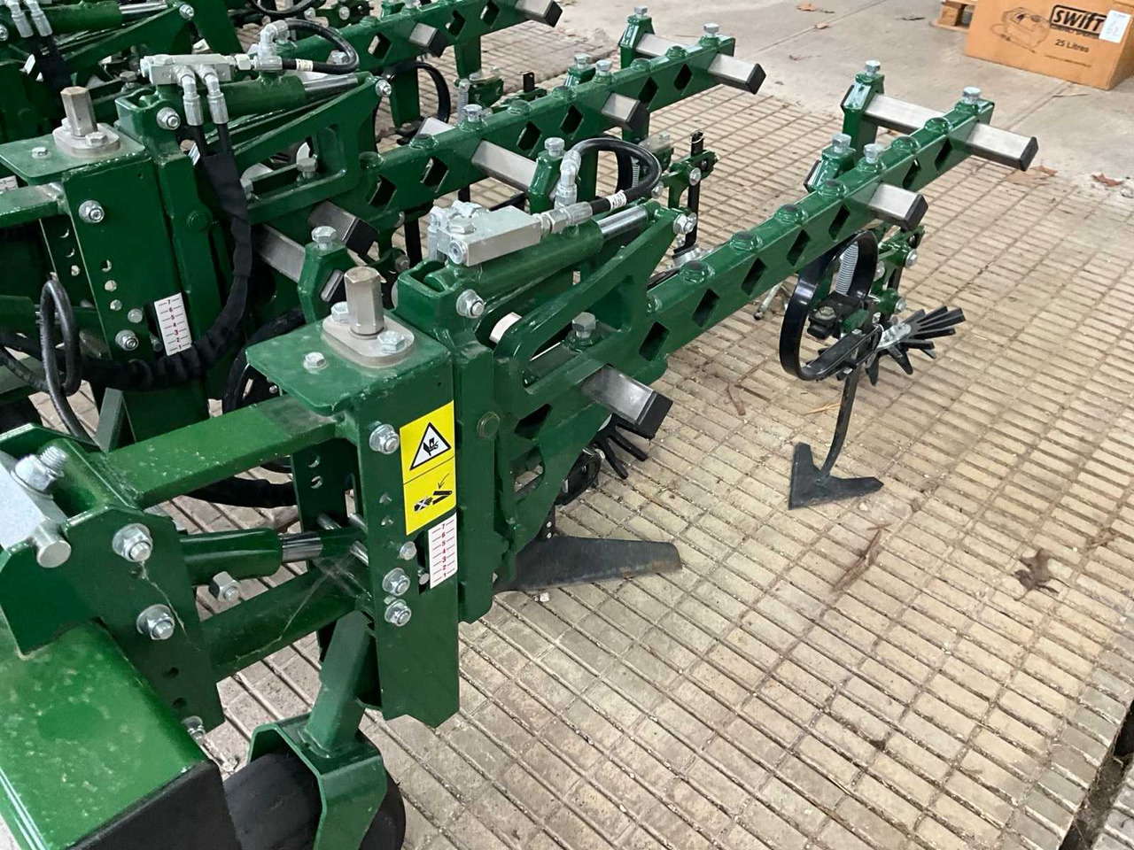 Grondbewerking toebehoor Garford Interrow 12 rijer