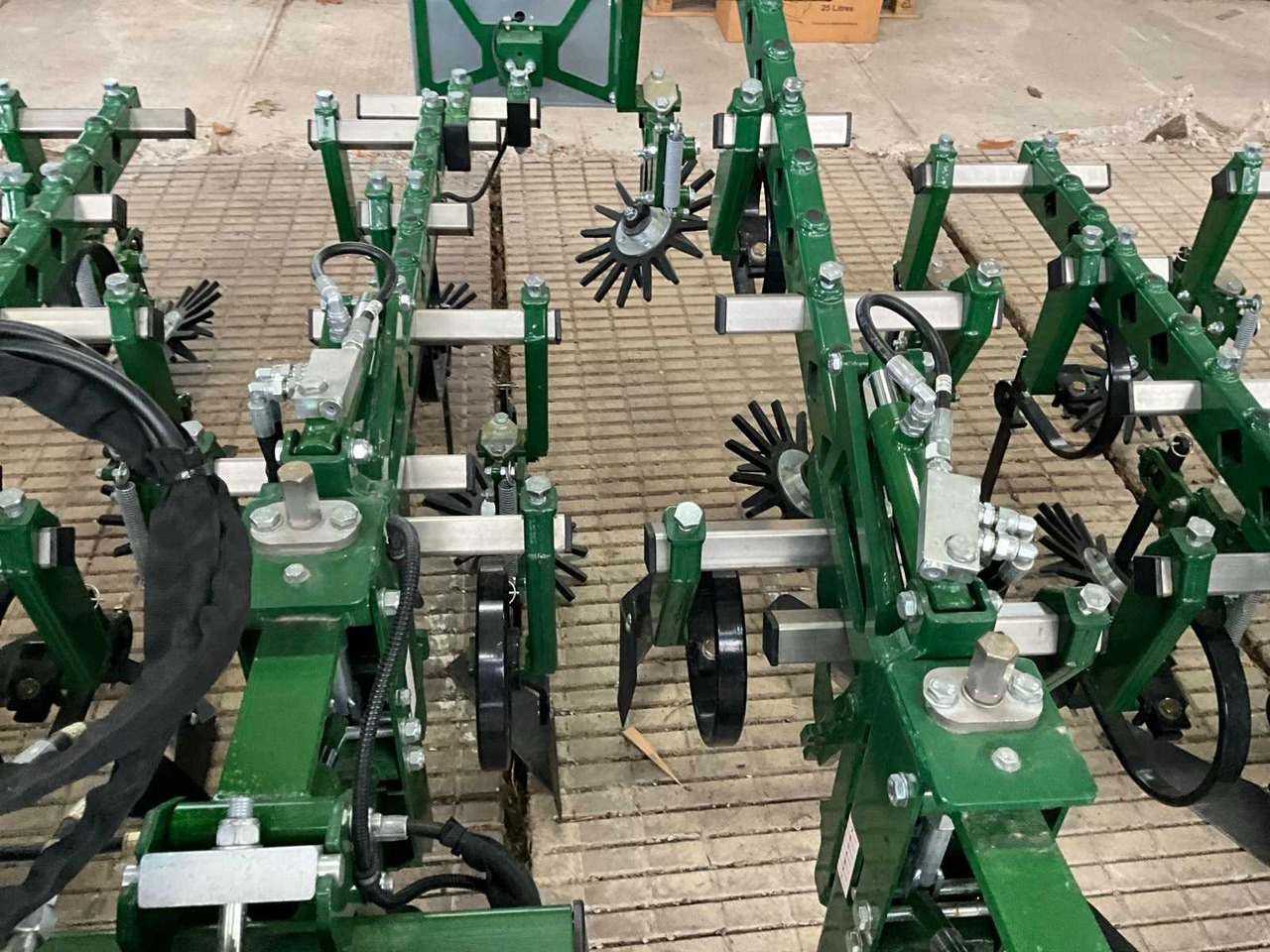 Grondbewerking toebehoor Garford Interrow 12 rijer