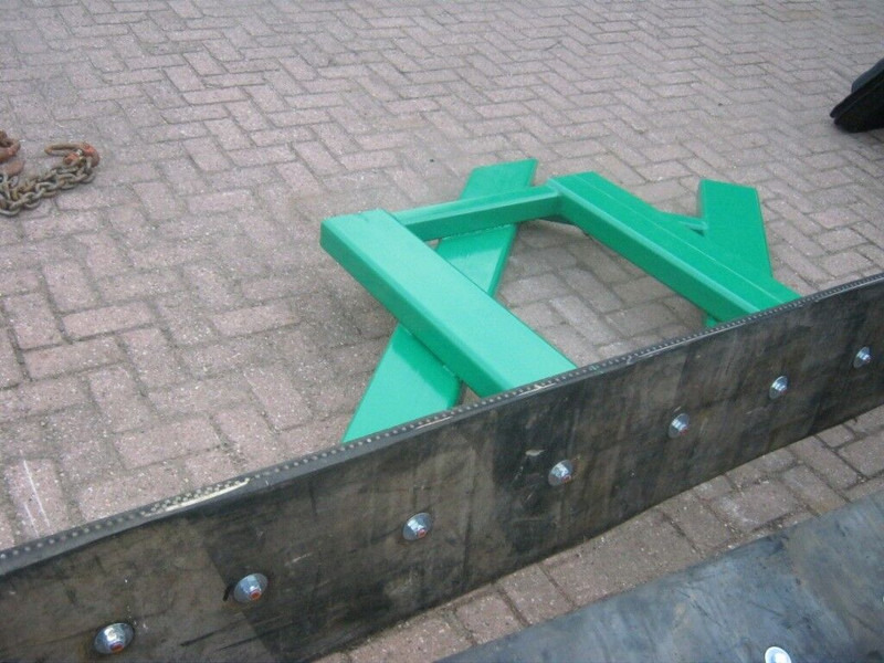 Grondbewerking toebehoor Rubberschuif voor kraan en shovel