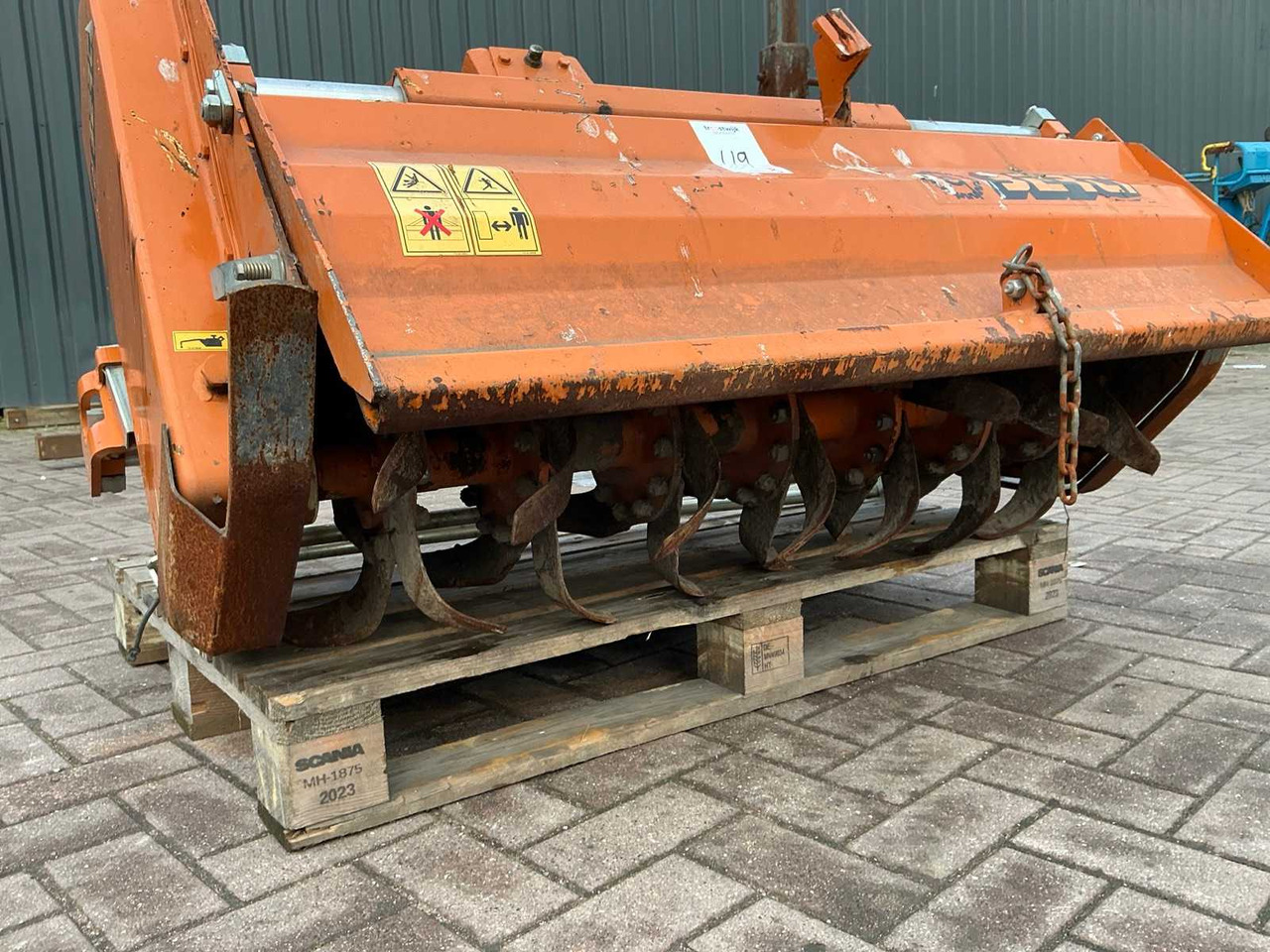 Grondfrees Berci Mercurio zappatrice 120