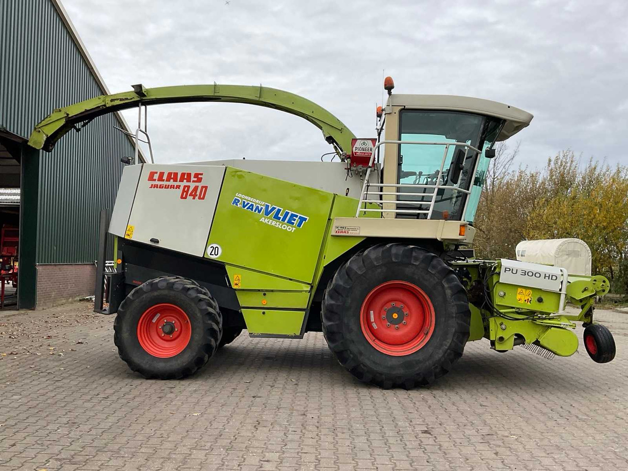 Hakselaar 1999 CLAAS JAGUAR 840 FORAGE HARVESTER