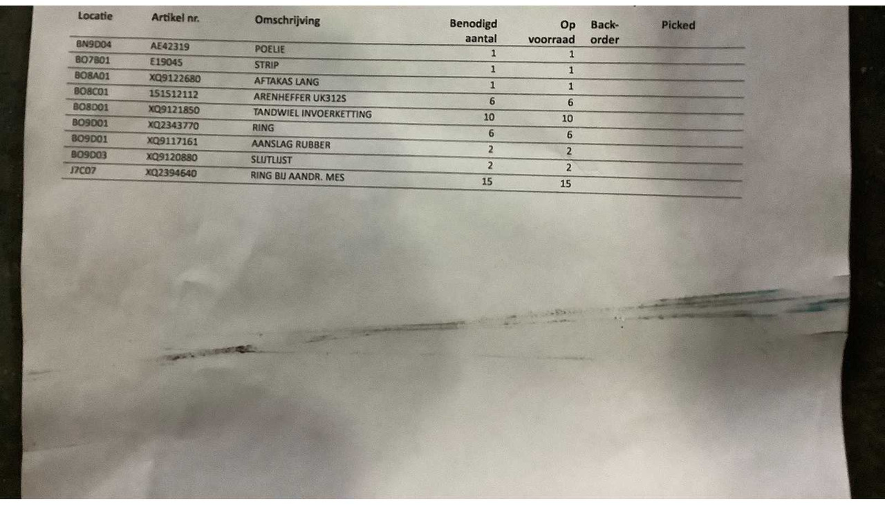 Hakselaar JOHN DEERE / CLAAS - SHREDDER PARTS UNUSED