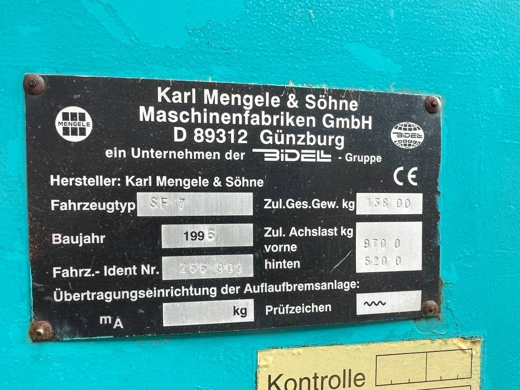 Hakselaar Mengele Mammut 6800 hakselaar