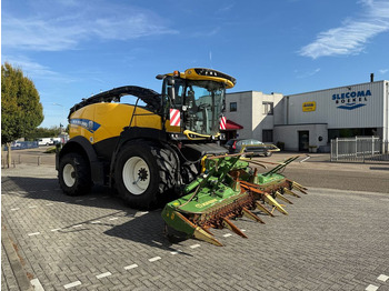 Hakselaar New Holland FR550 Forage Cruiser + Krone Easycollect
