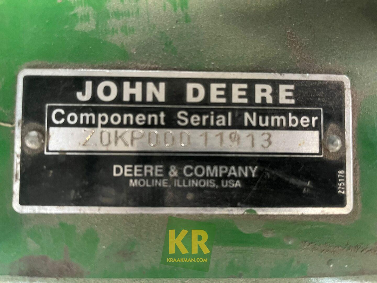Hakselaar toebehoor John Deere korrelkneuzer