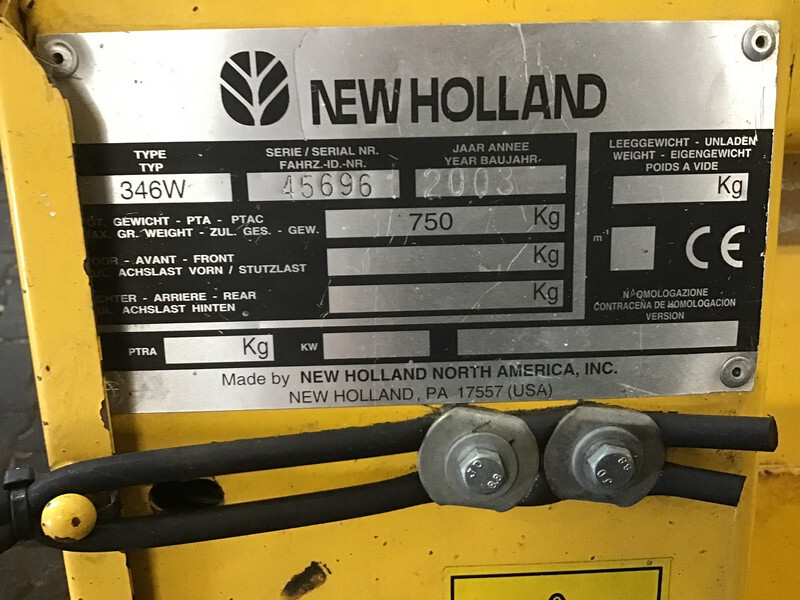 Hakselaar toebehoor New Holland 346W 346W