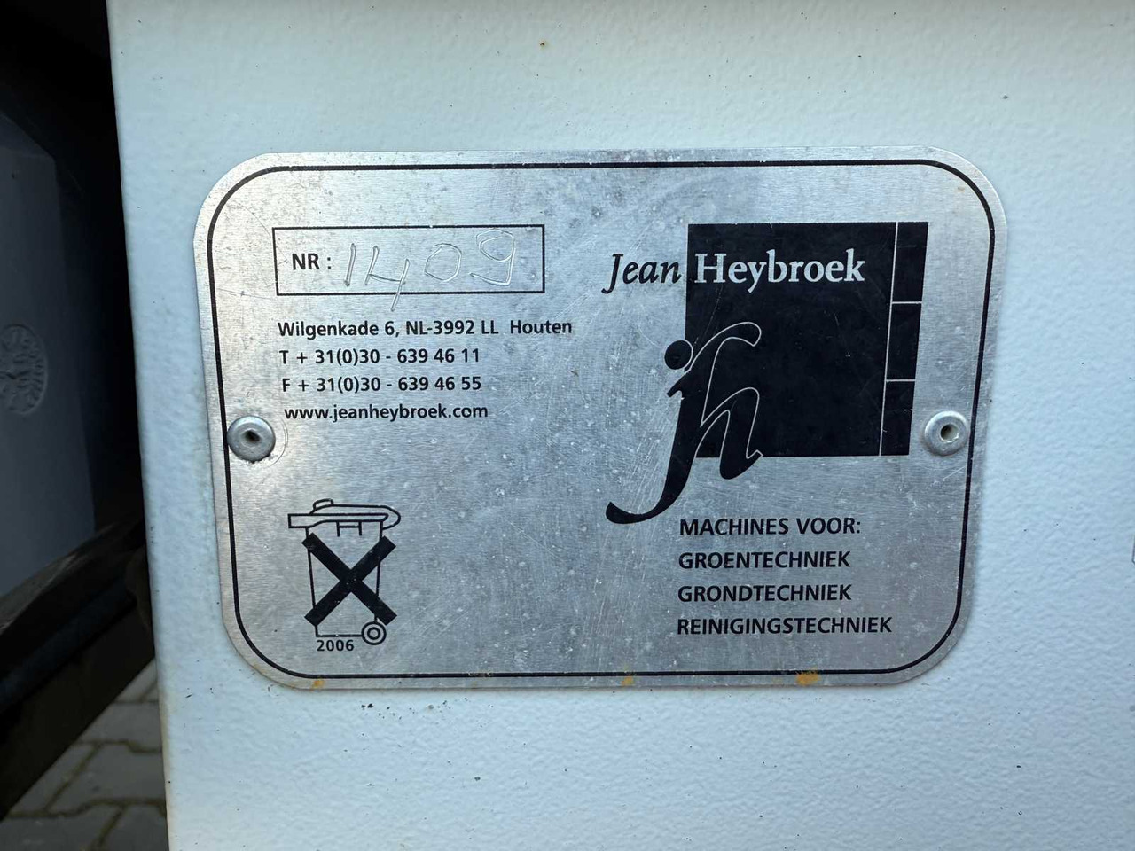 Landbouwmachine Heybroek 150 cm