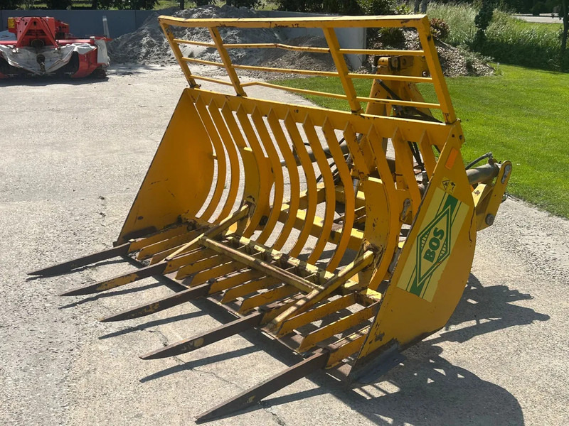 Hooischudder Bos Grasvork 2.50 schuif vork wals Boss