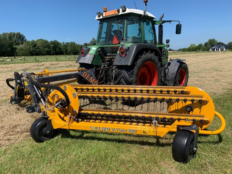 Hooischudder Elho V-Twin 600 zwader fronthark balkenhark zwad hark