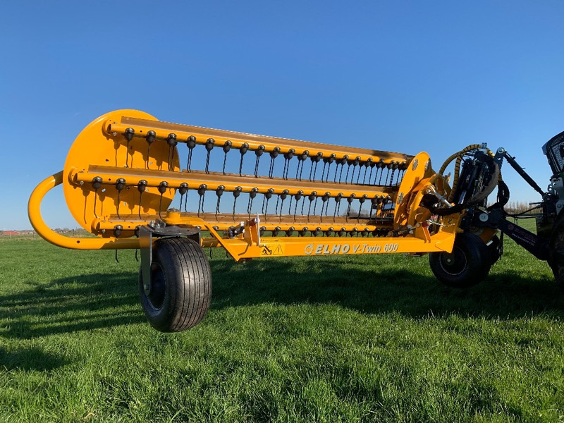 Hooischudder Elho V-Twin 600 zwader fronthark balkenhark zwad hark