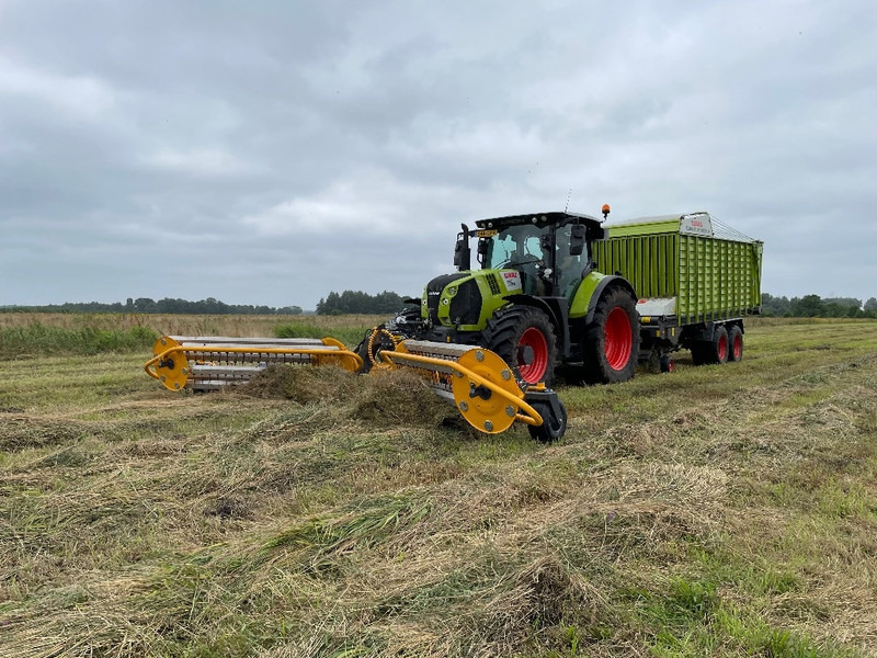 Hooischudder Elho V-Twin 600 zwader fronthark balkenhark zwad hark