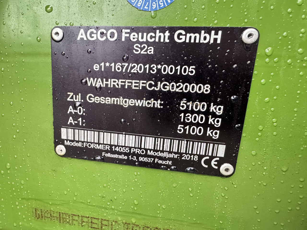 Hooischudder Fendt Former 14055 Pro