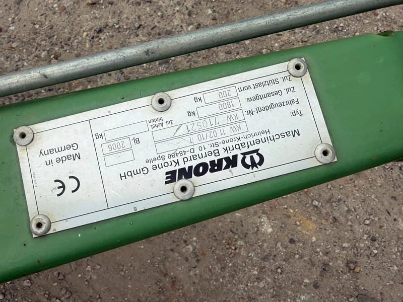 Hooischudder Krone KWT 11.02 / 10 Trein model