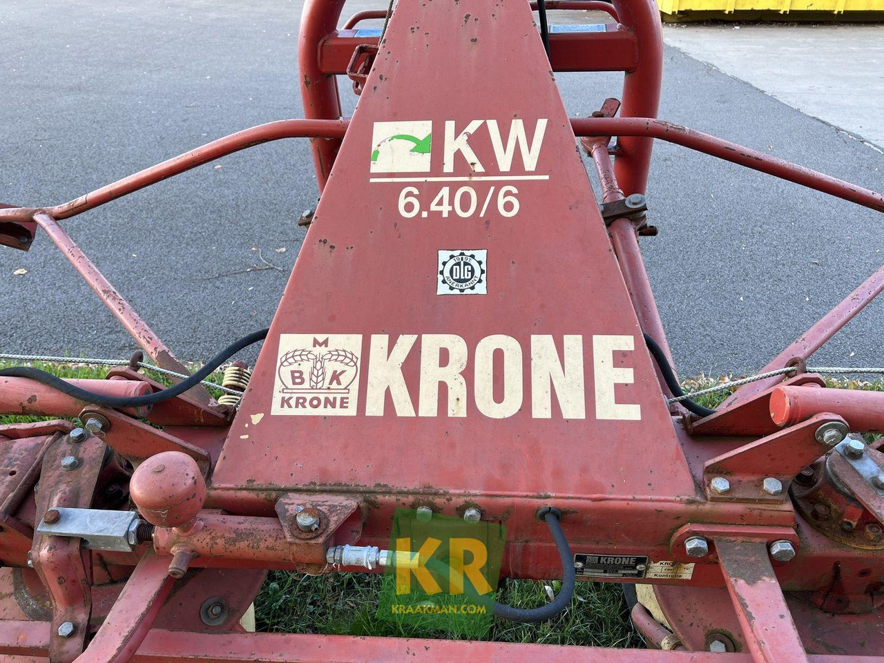 Hooischudder Krone KW 6.40/6 schudder