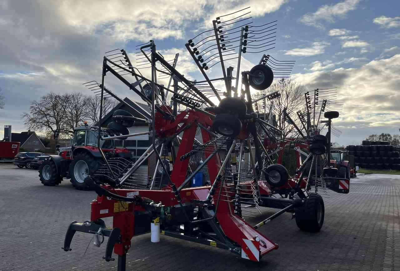 Hooischudder Massey Ferguson RK 1254 TRC Gen 2 zwadhark weidebouwmachines