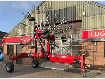 Hooischudder Massey Ferguson RK 802 TRC weidebouwmachines Fella Hark Rake Zwiller