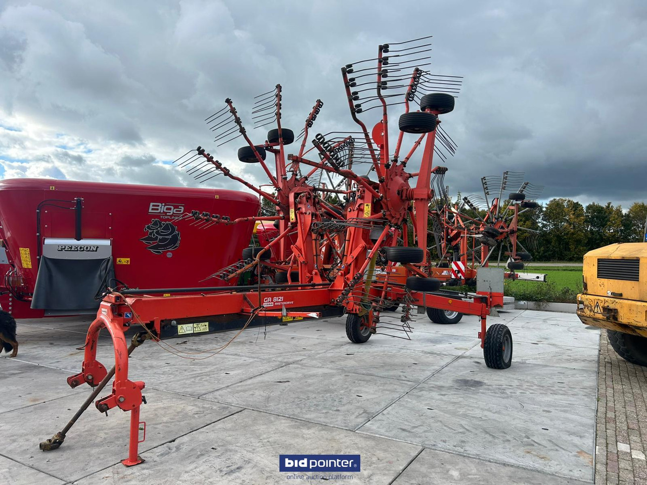 Hooischudder kuhn GA8121