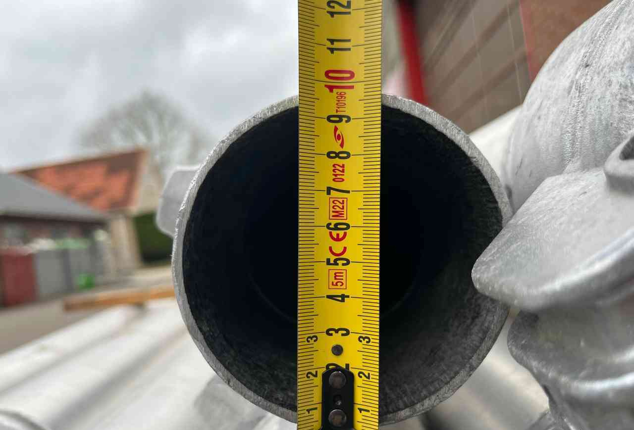 Irrigatiesysteem Humet Beregeningsbuis Humet 4'' Aluminium buis diversen