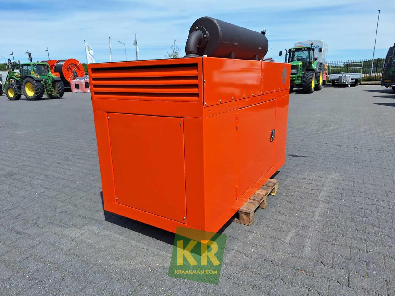 Irrigatiesysteem Motorkast haspel Faber