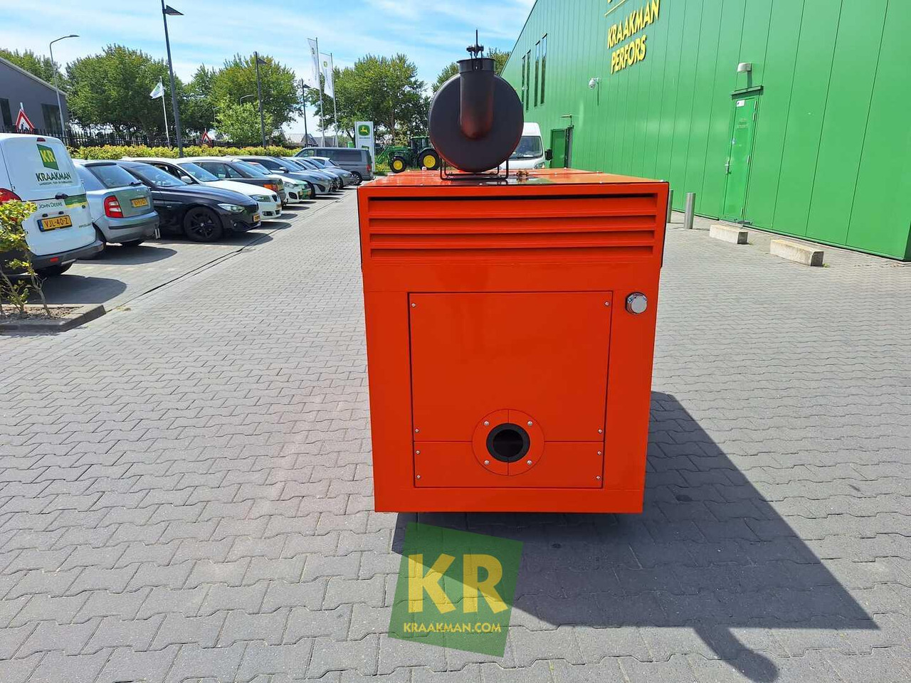 Irrigatiesysteem Motorkast haspel Faber