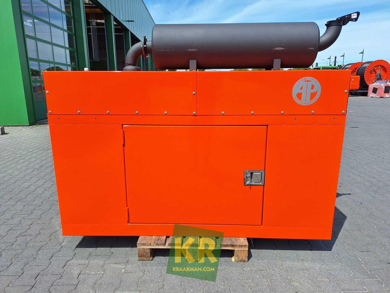 Irrigatiesysteem Motorkast haspel Faber