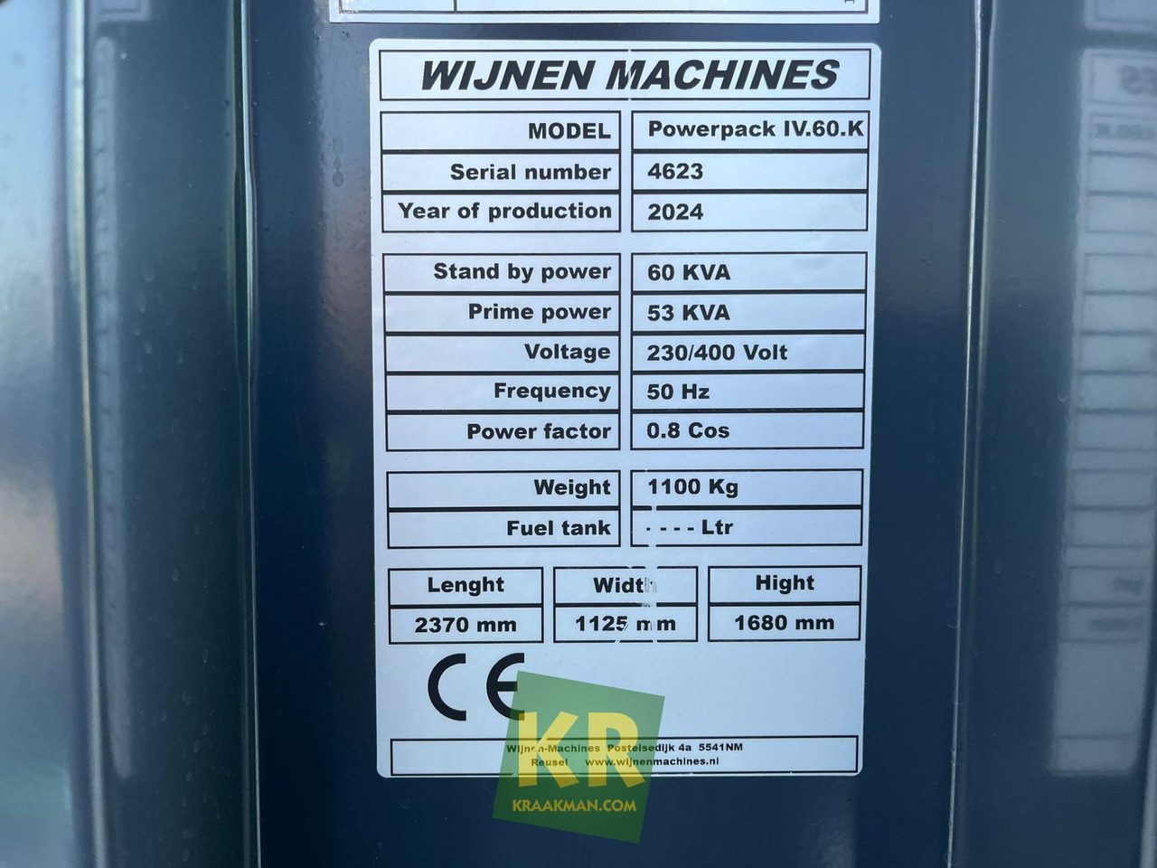 Irrigatiesysteem WIJNEN RM70